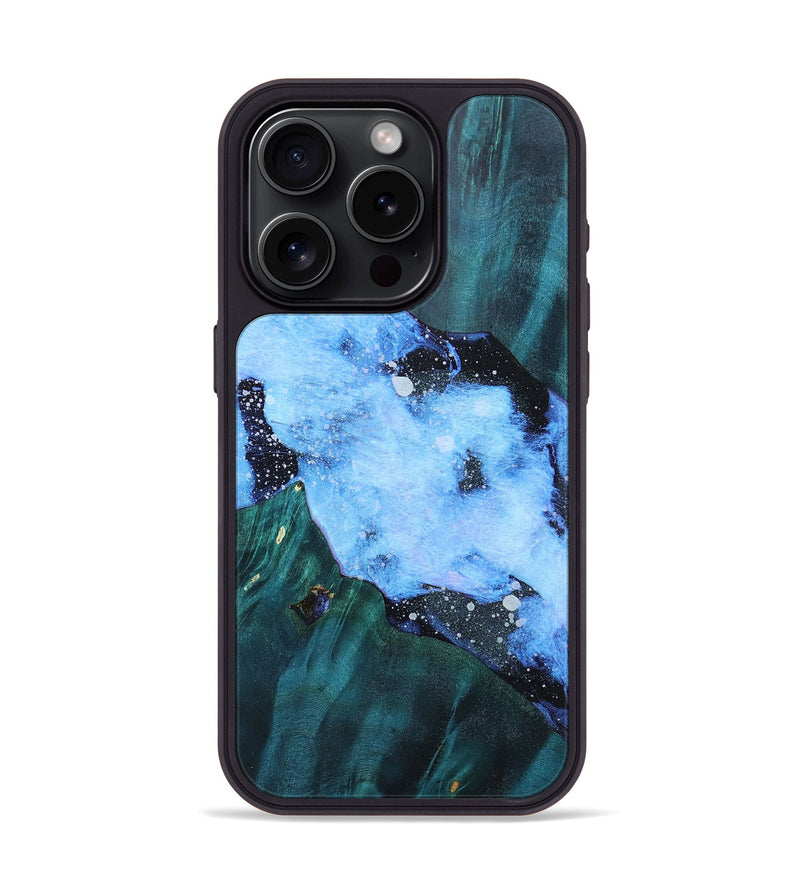 iPhone 15 Pro Wood+Resin Phone Case - Freddie (Cosmos, 691361)