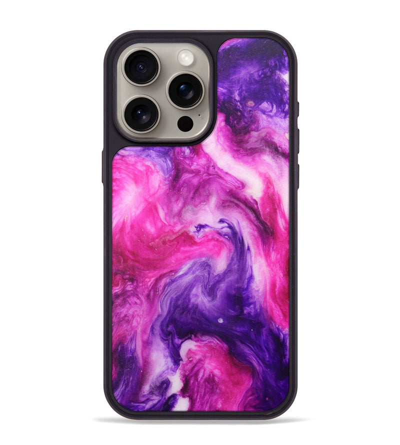 iPhone 15 Pro Max ResinArt Phone Case - Kadence (Watercolor, 691386)