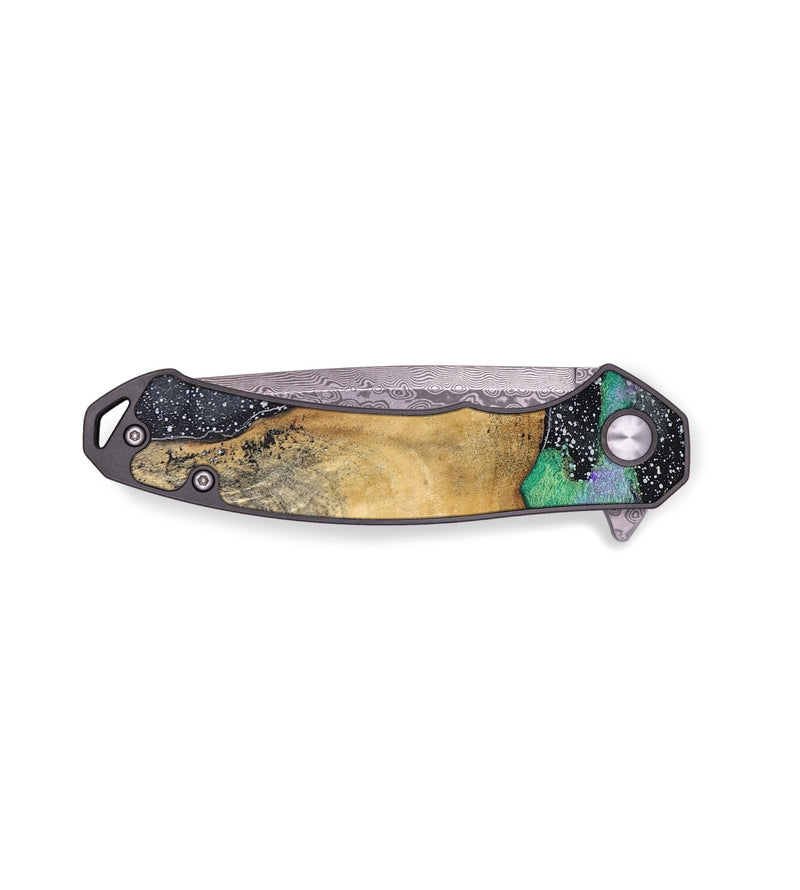 EDC Wood+Resin Pocket Knife - Reid (Cosmos, 691410)