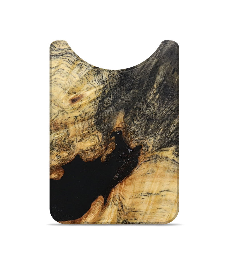 Live Edge Wood+Resin Wallet - Philip (Wood Burl, 691712)