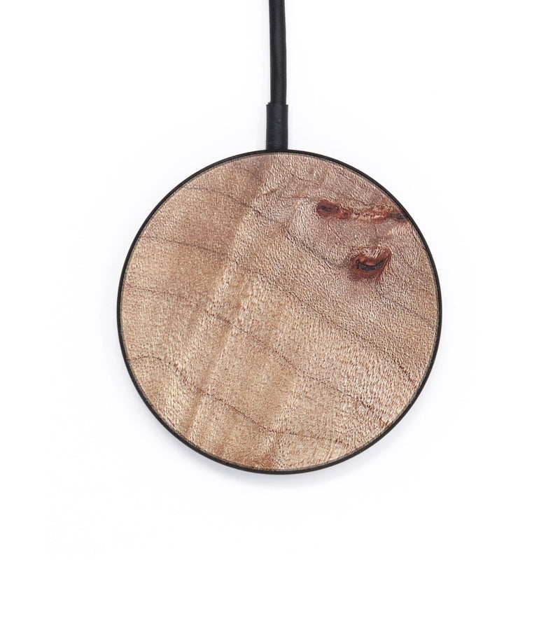 Circle Wood+Resin Wireless Charger - Adrian (Wood Burl, 691823)