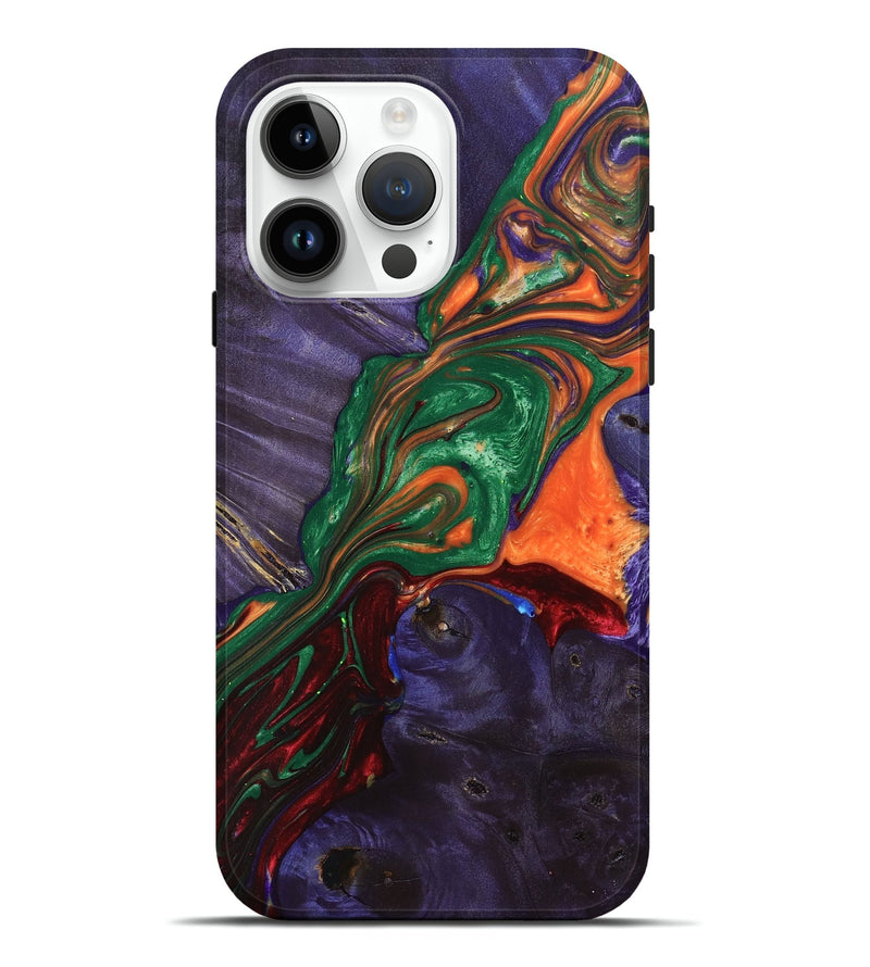 iPhone 15 Pro Max Wood+Resin Live Edge Phone Case - Nancy (The Lab, 691994)