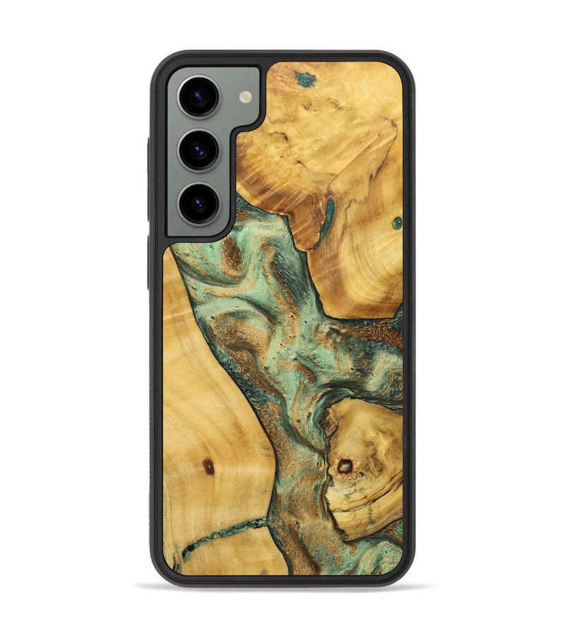 Galaxy S23 Plus Wood+Resin Phone Case - Emely (Mosaic, 692083)