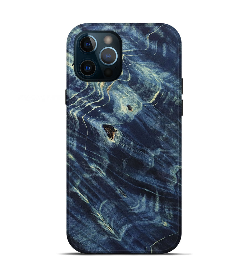 iPhone 12 Pro Wood+Resin Live Edge Phone Case - Carlton (Wood Burl, 692668)