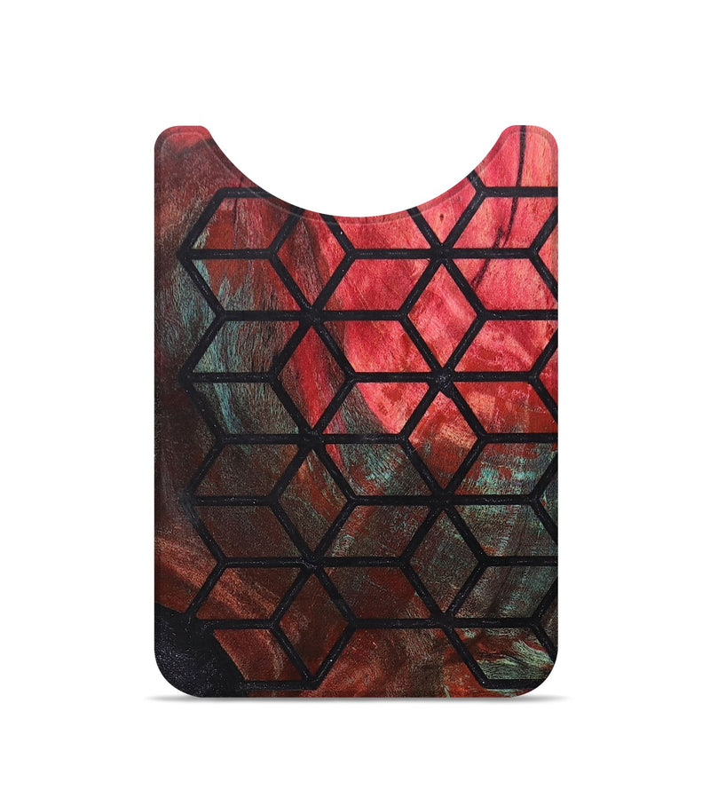 Live Edge Wood+Resin Wallet - Maggie (Pattern, 692686)