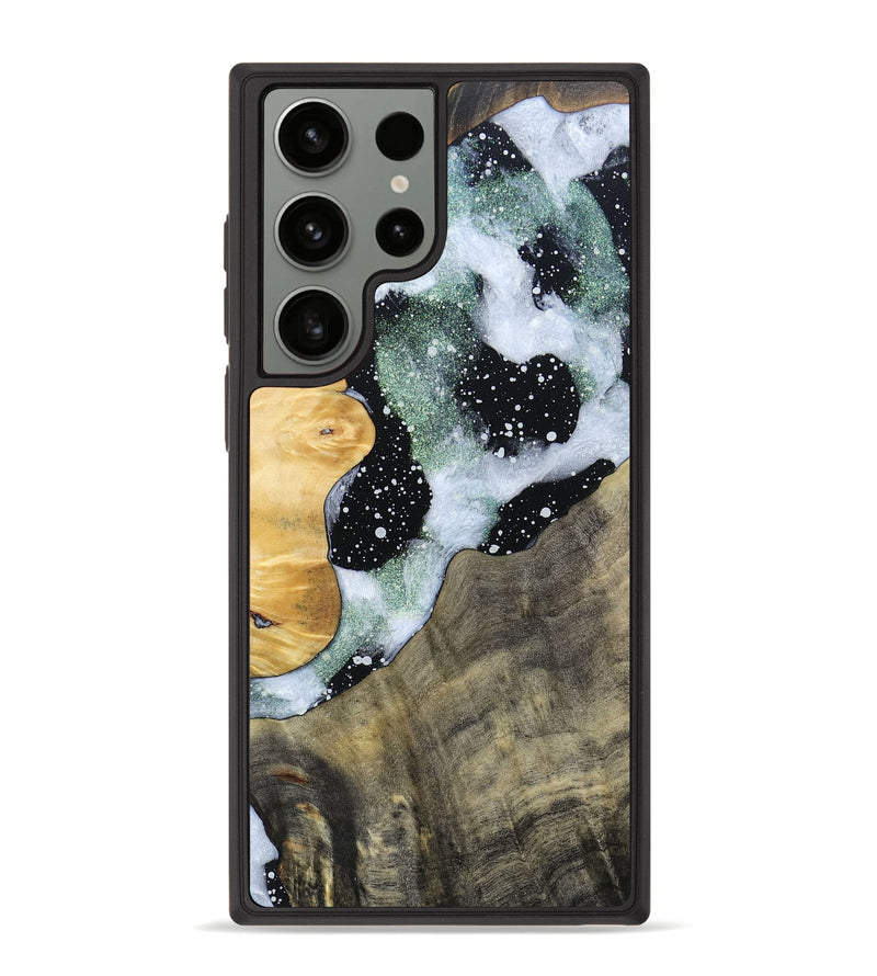 Galaxy S23 Ultra Wood+Resin Phone Case - Madisyn (Cosmos, 692726)