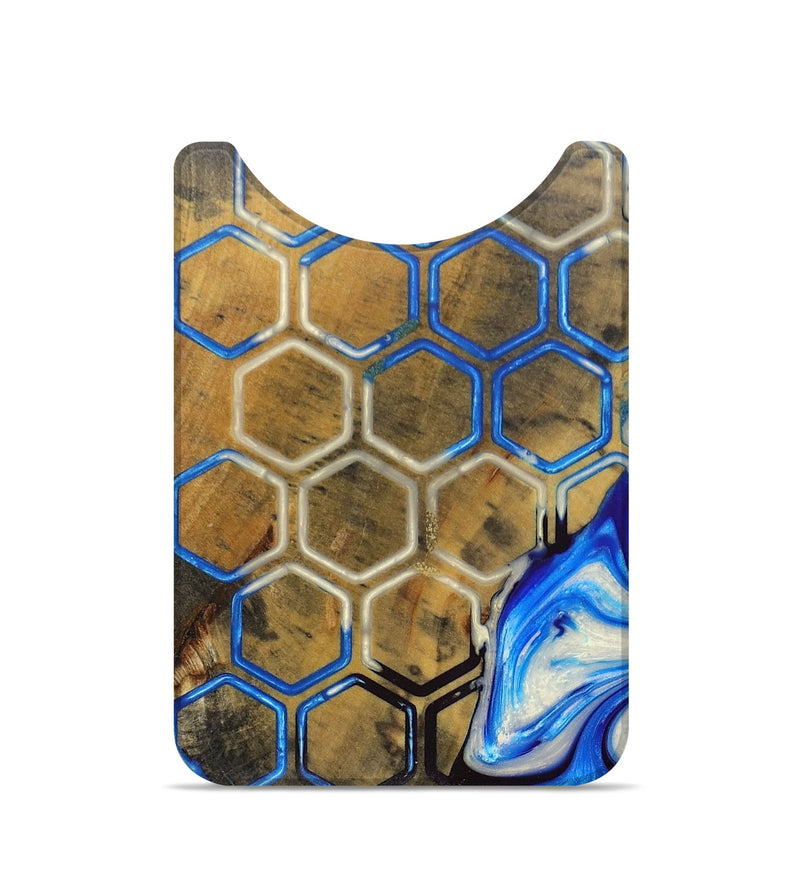 Live Edge Wood+Resin Wallet - Muhammad (Pattern, 692756)