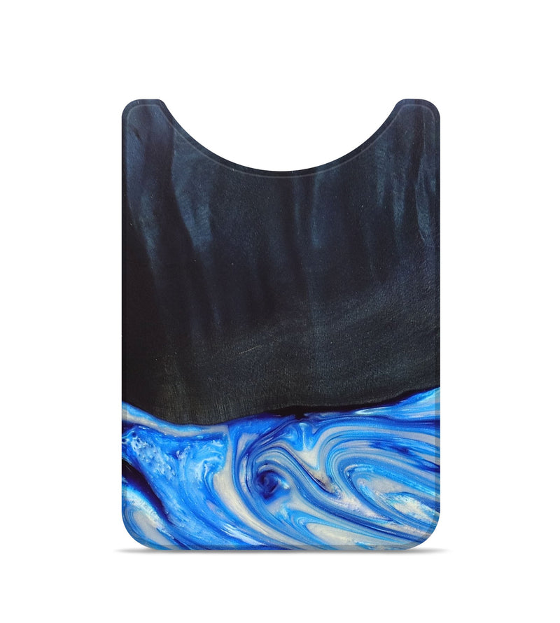 Live Edge Wood+Resin Wallet - Jude (Blue, 692757)