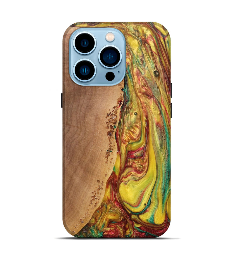 iPhone 14 Pro Wood+Resin Live Edge Phone Case - Shari (The Lab, 692771)