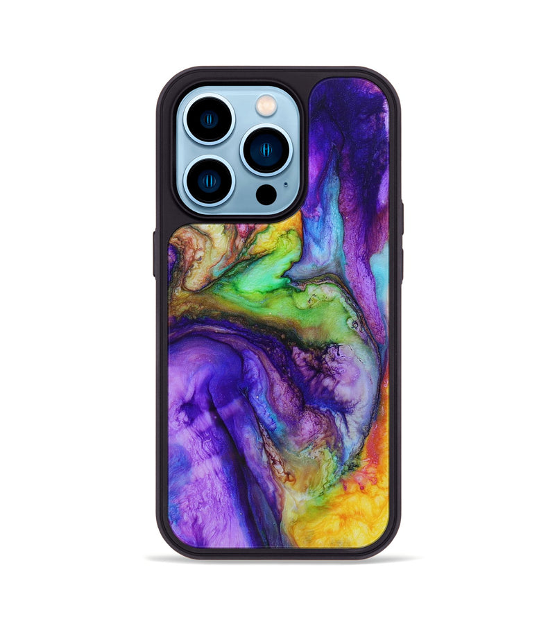 iPhone 14 Pro ResinArt Phone Case - Manuel (Watercolor, 692858)