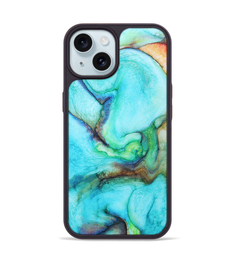 iPhone 15 ResinArt Phone Case - Luann (Watercolor, 692861)