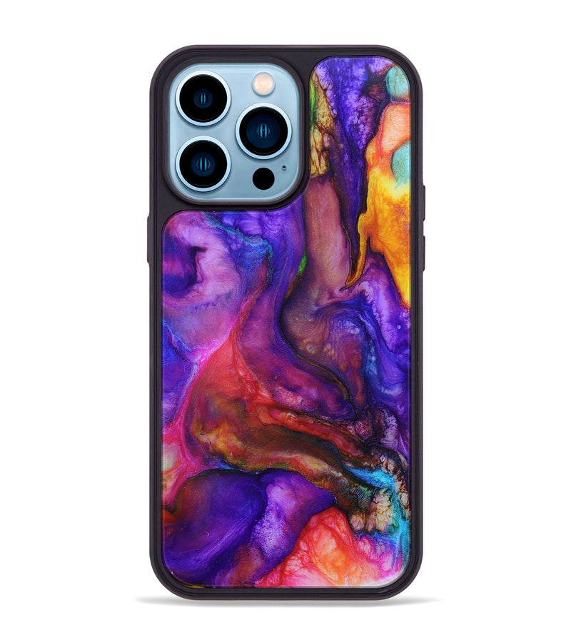 iPhone 14 Pro Max ResinArt Phone Case - Makayla (Watercolor, 692862)