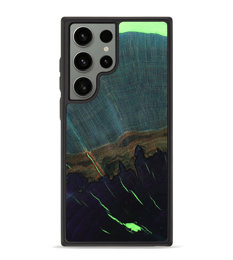 Galaxy S23 Ultra Wood+Resin Phone Case - Ernest (Wood Burl, 692866)