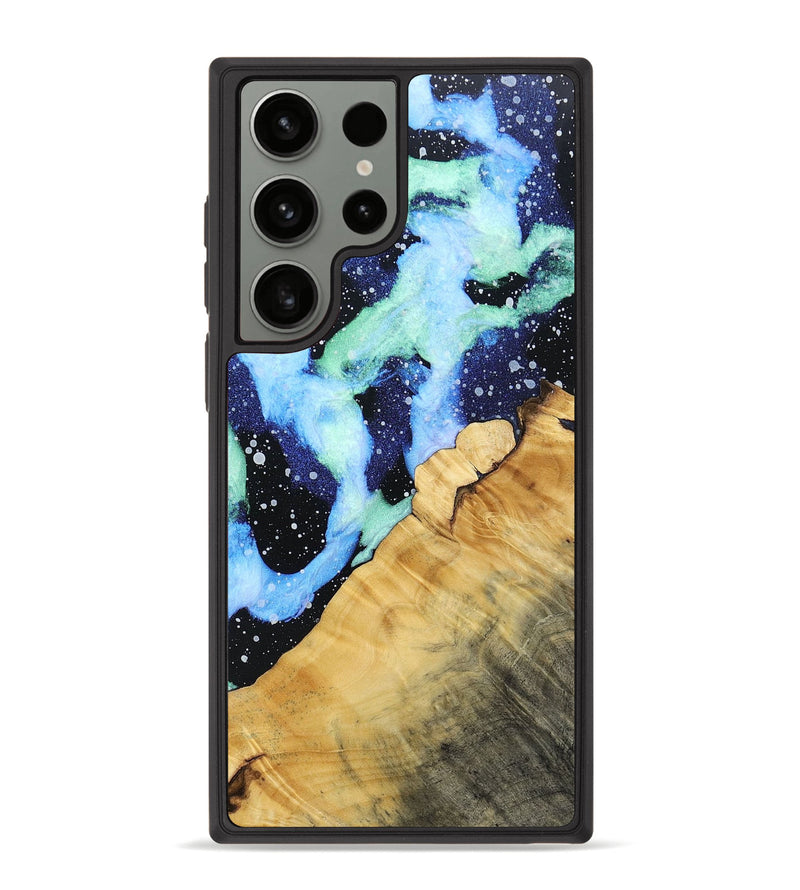 Galaxy S23 Ultra Wood+Resin Phone Case - Sergio (Cosmos, 692930)