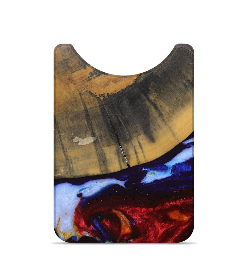 Live Edge Wood+Resin Wallet - Trinity (Fire & Ice, 693287)