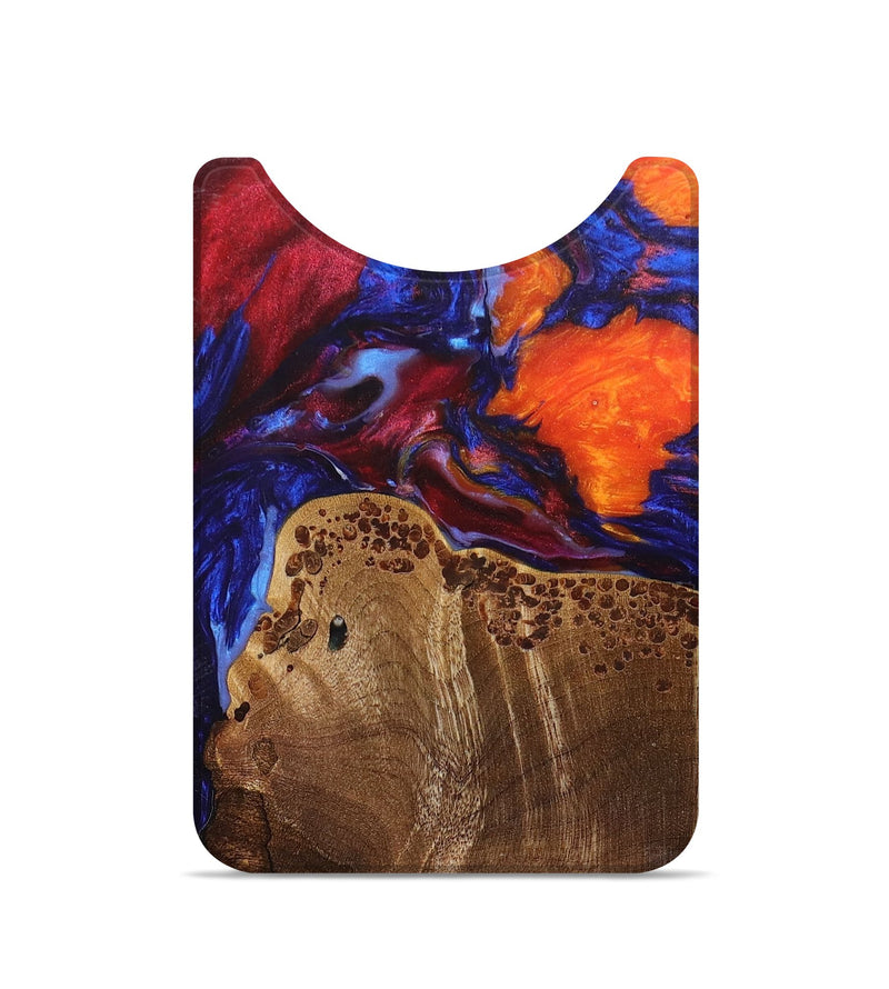 Live Edge Wood+Resin Wallet - Kathryn (Fire & Ice, 693290)