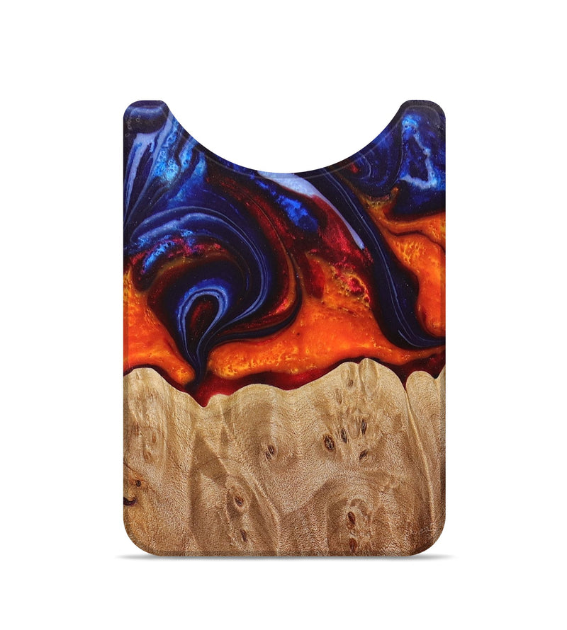 Live Edge Wood+Resin Wallet - Litzy (Fire & Ice, 693295)