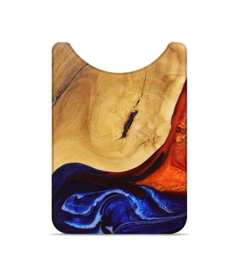 Live Edge Wood+Resin Wallet - Ace (Fire & Ice, 693298)