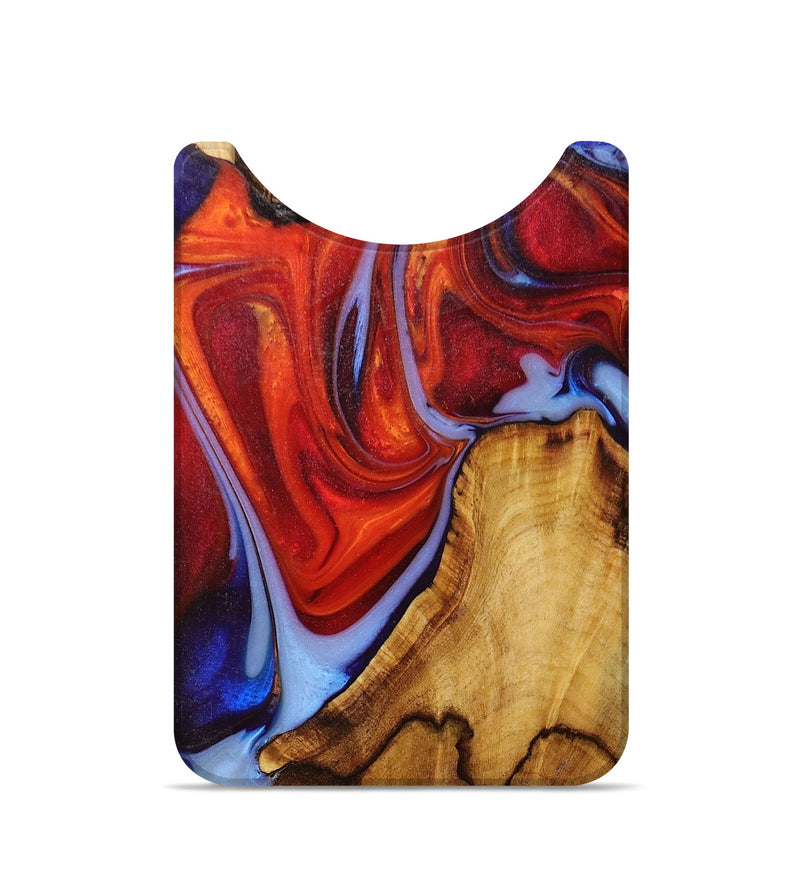 Live Edge Wood+Resin Wallet - Christian (Fire & Ice, 693310)
