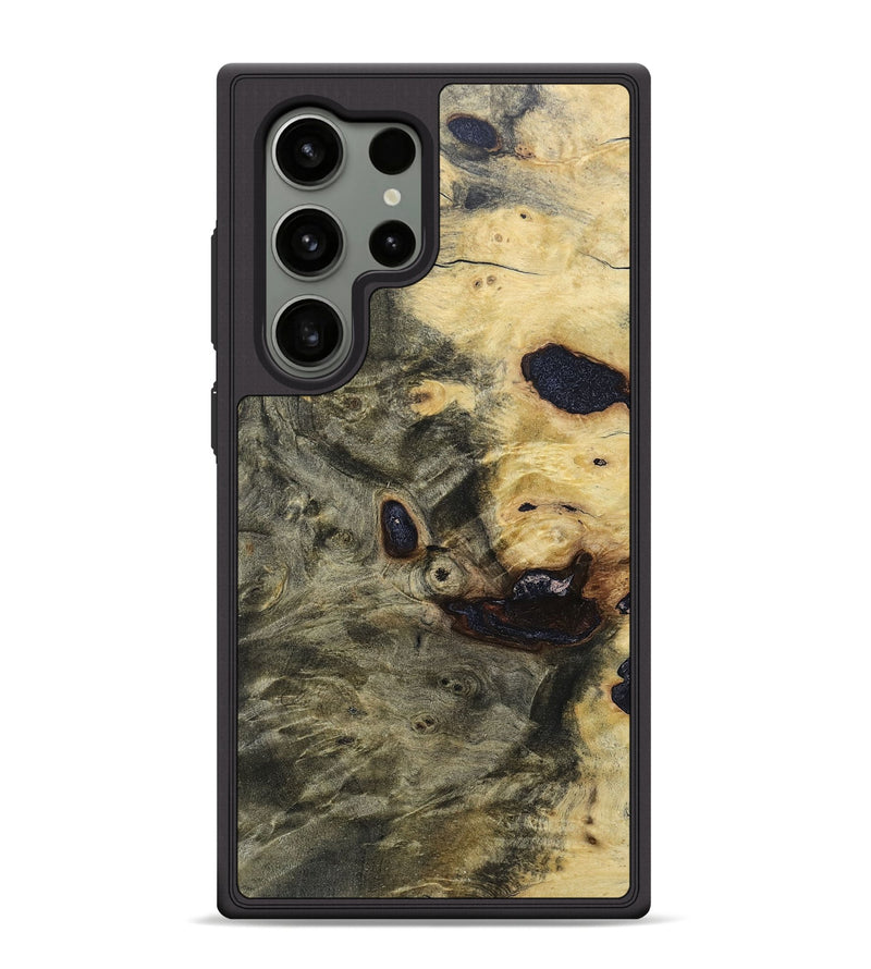Galaxy S24 Ultra Wood+Resin Phone Case - Greg (Wood Burl, 693505)