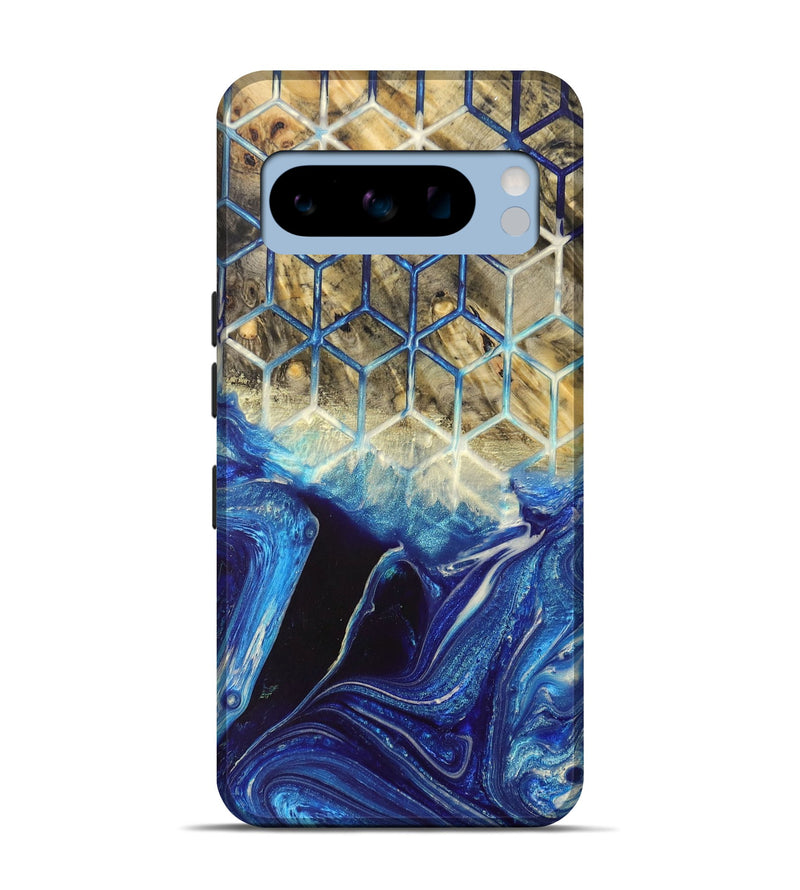 Pixel 8 Pro Wood+Resin Live Edge Phone Case - Rylee (Pattern, 693594)