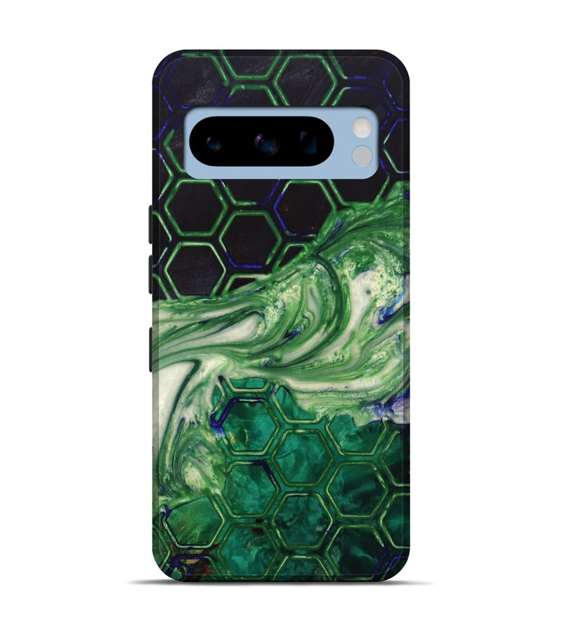 Pixel 8 Pro Wood+Resin Live Edge Phone Case - Vivian (Pattern, 693595)
