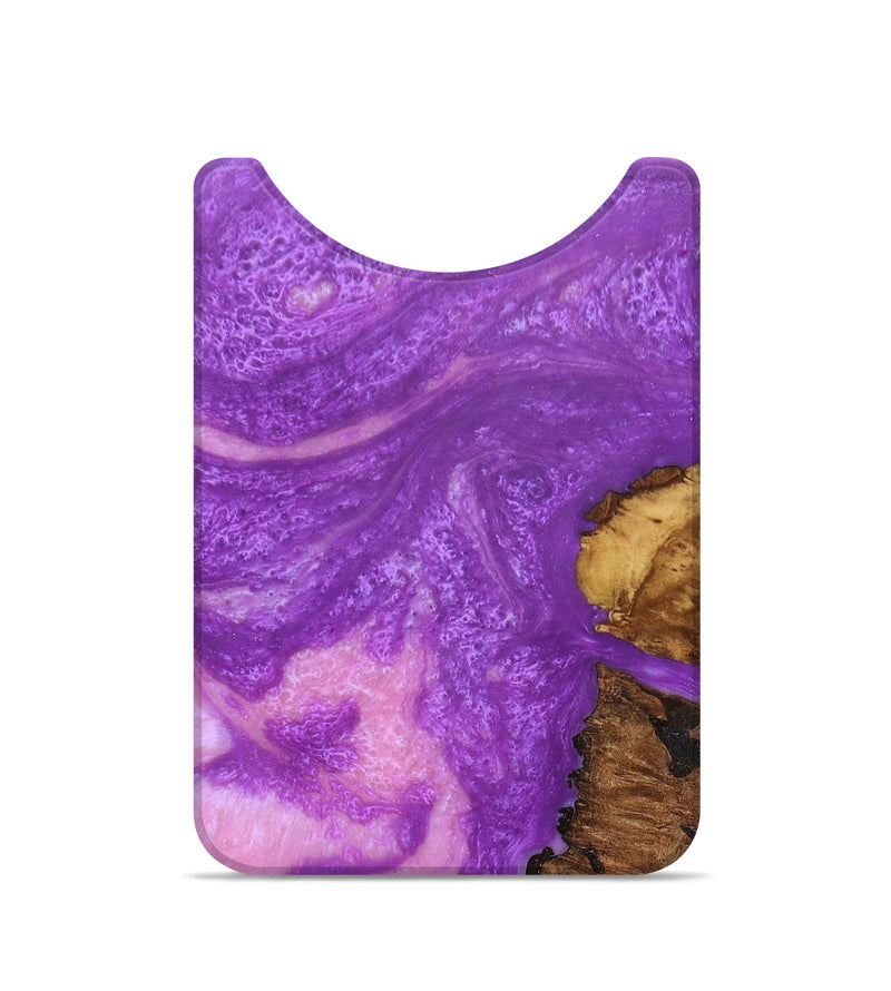 Live Edge Wood+Resin Wallet - Kobe (Purple, 693600)