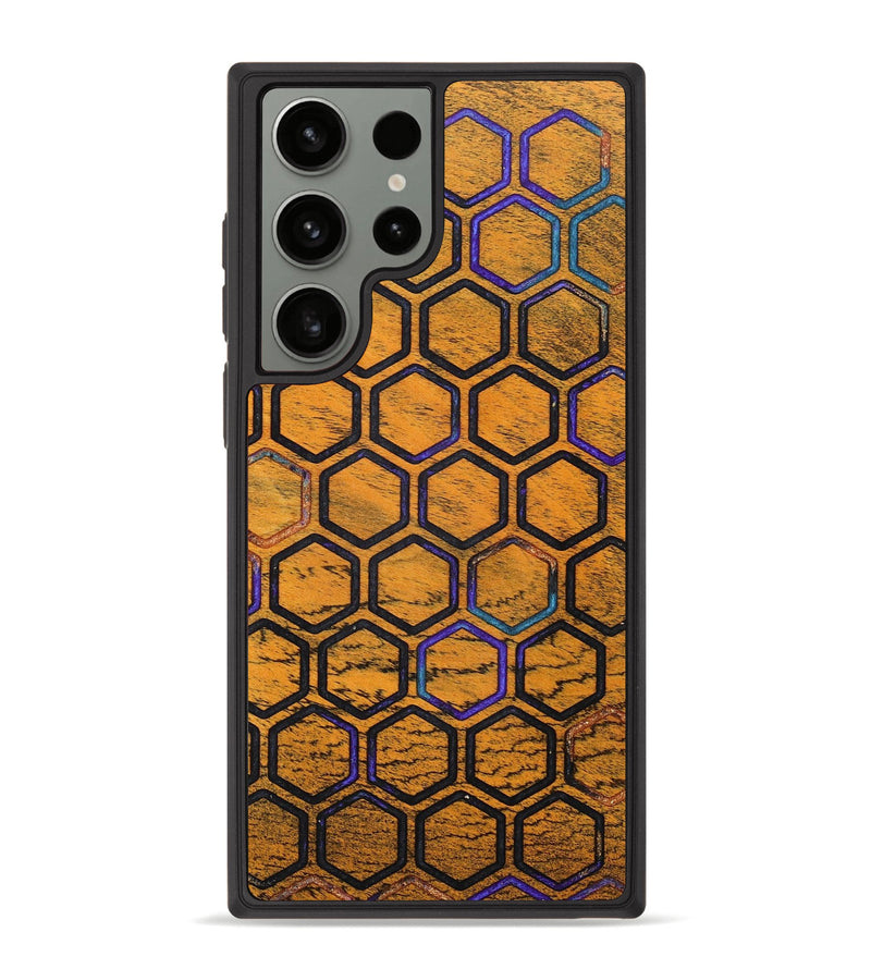 Galaxy S23 Ultra Wood+Resin Phone Case - Kizzy (Pattern, 693678)