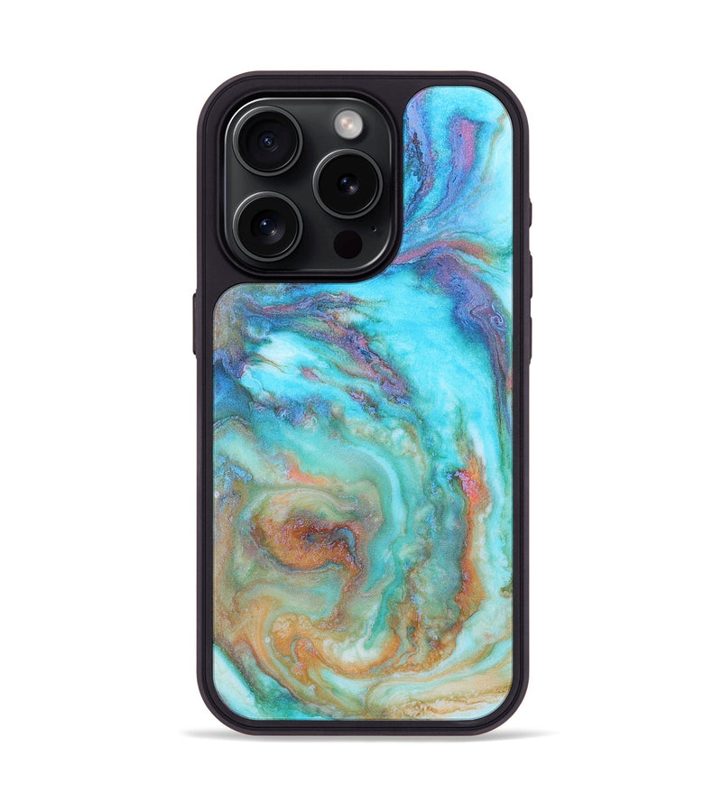 iPhone 15 Pro ResinArt Phone Case - David (Watercolor, 693710)
