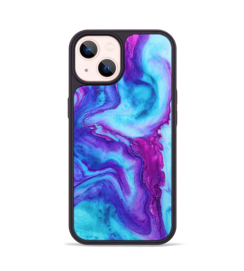 iPhone 14 ResinArt Phone Case - Sabrina (Watercolor, 693714)