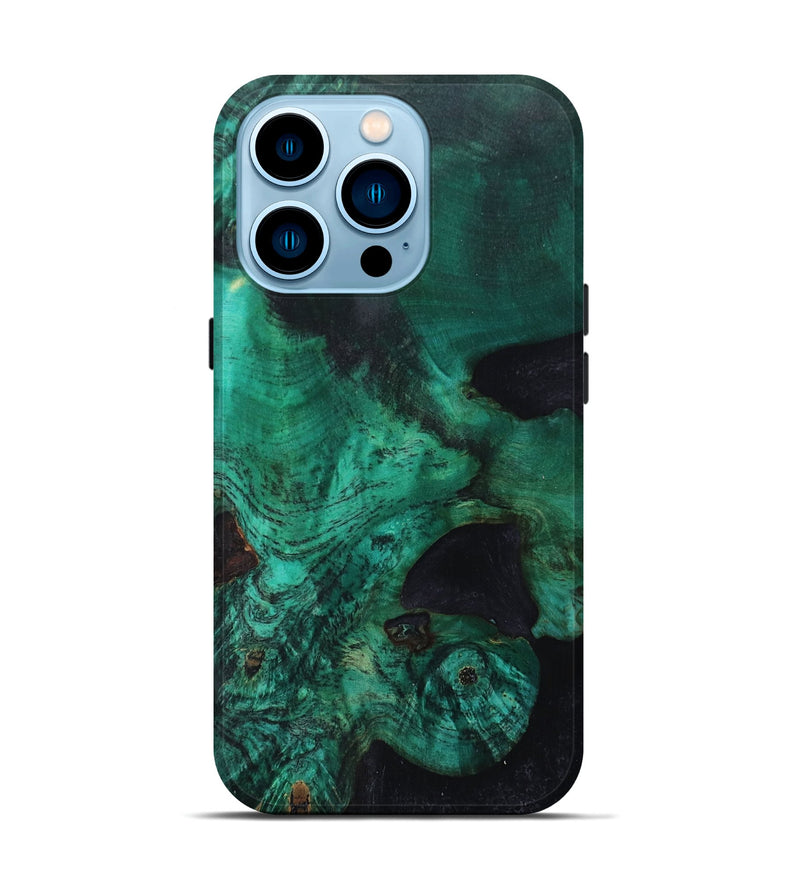 iPhone 14 Pro  Live Edge Phone Case - Giselle (Wood Burl, 693797)