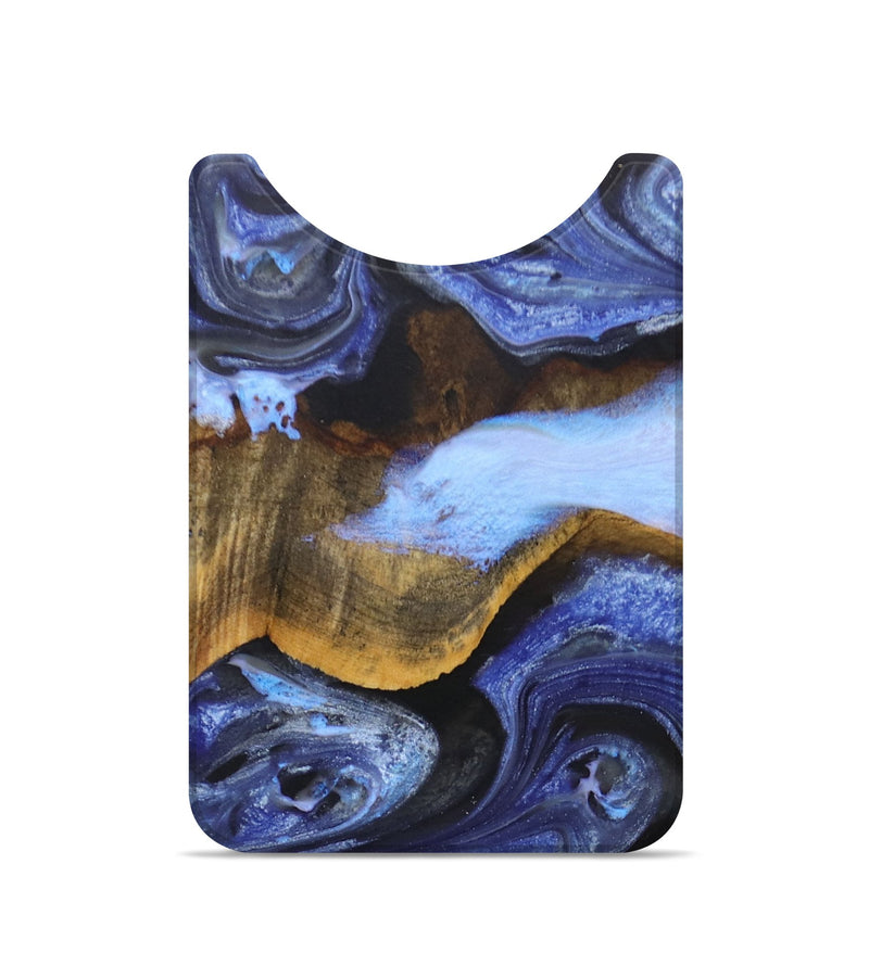 Live Edge Wood+Resin Wallet - Hendrix (Blue, 693830)