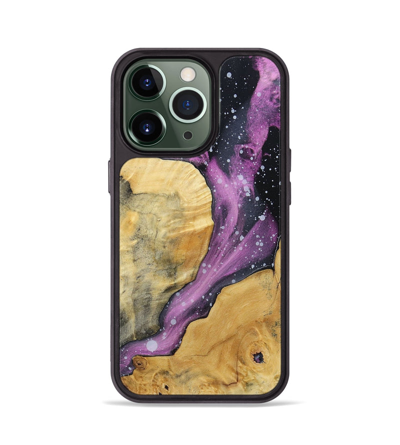 iPhone 13 Pro Wood+Resin Phone Case - Stacie (Cosmos, 693882)