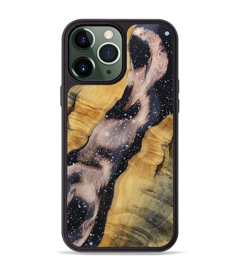 iPhone 13 Pro Max Wood+Resin Phone Case - Brantley (Cosmos, 693887)