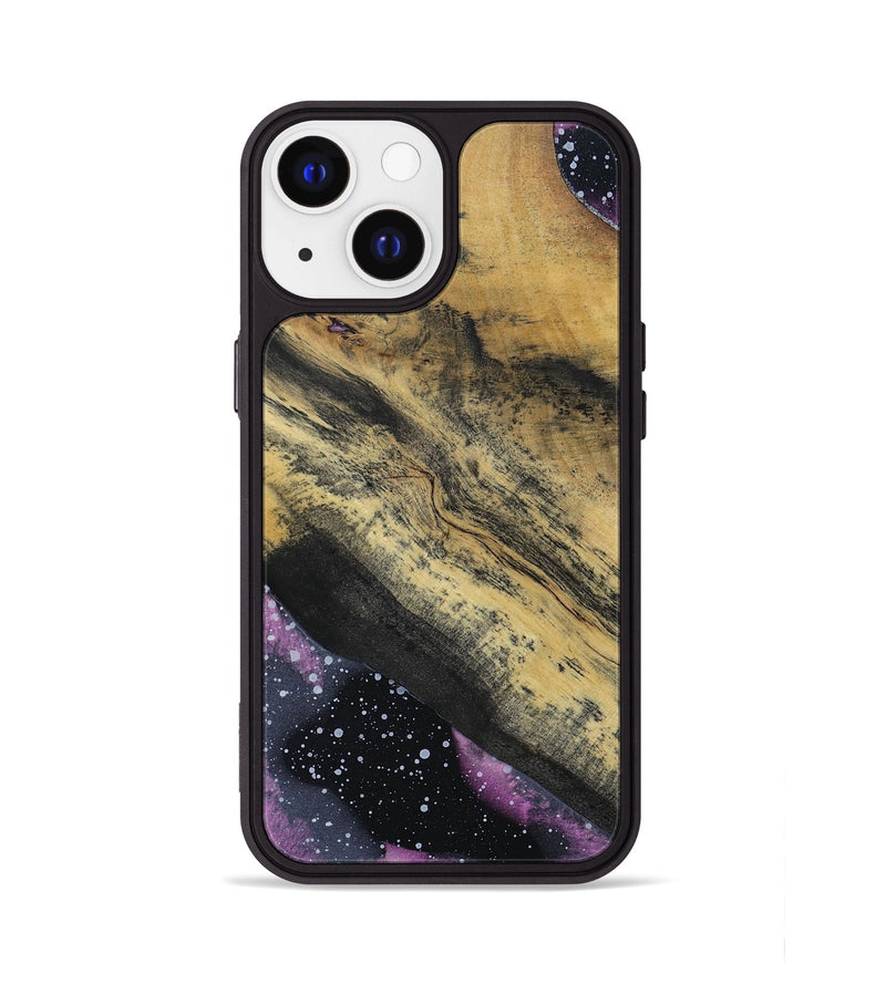iPhone 13 Wood+Resin Phone Case - Marisol (Cosmos, 693888)