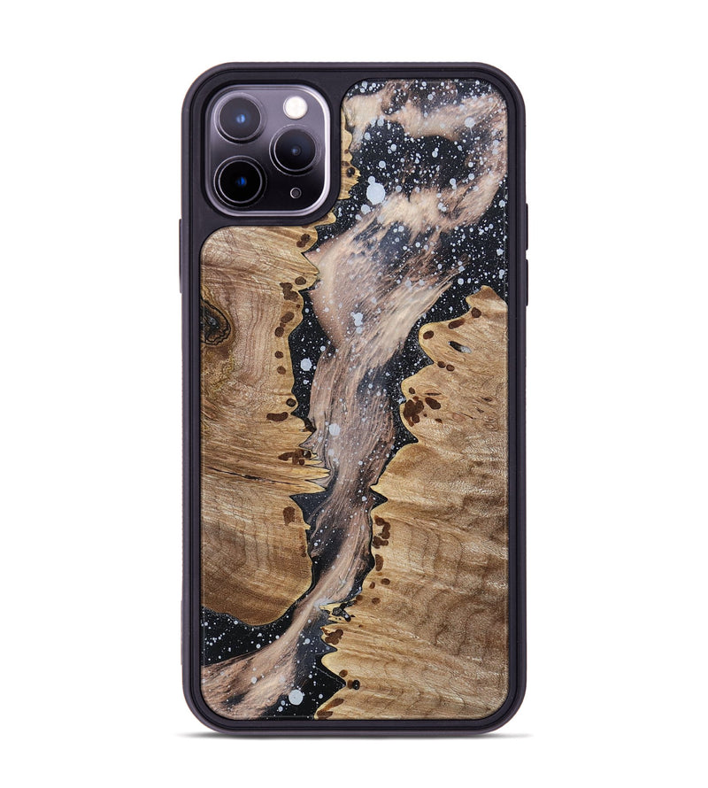 iPhone 11 Pro Max Wood+Resin Phone Case - Elizabeth (Cosmos, 693889)