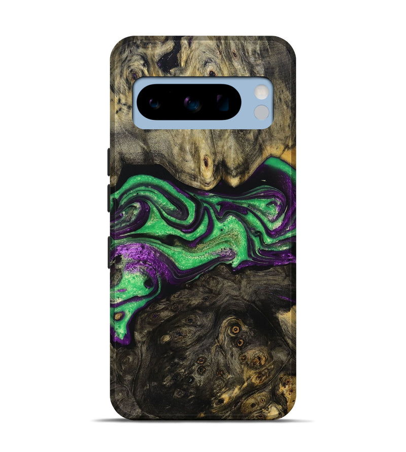 Pixel 8 Pro Wood+Resin Live Edge Phone Case - Mekhi (Purple, 693962)