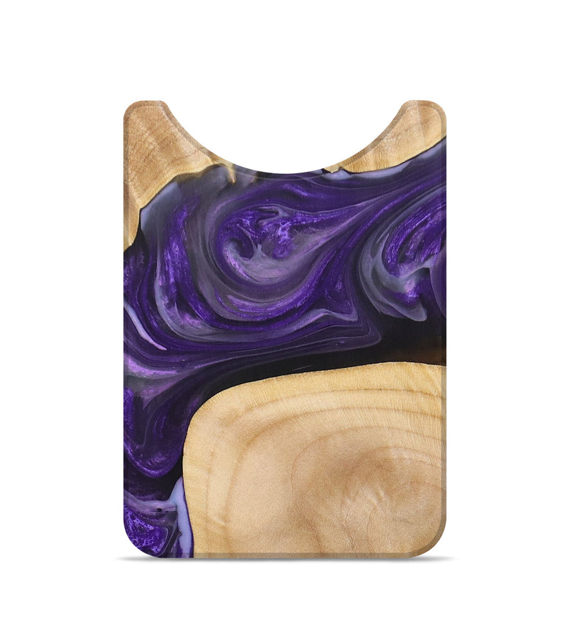 Live Edge Wood+Resin Wallet - Alton (Purple, 694043)