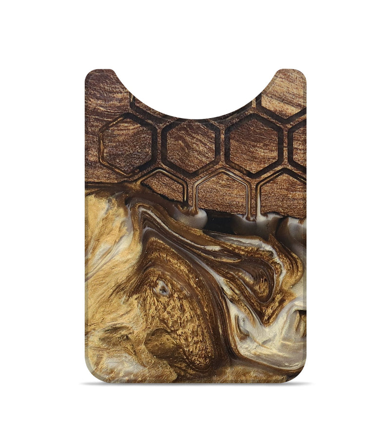 Live Edge Wood+Resin Wallet - Johnny (Pattern, 694051)