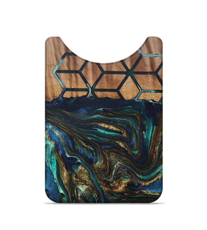 Live Edge Wood+Resin Wallet - Brian (Pattern, 694058)