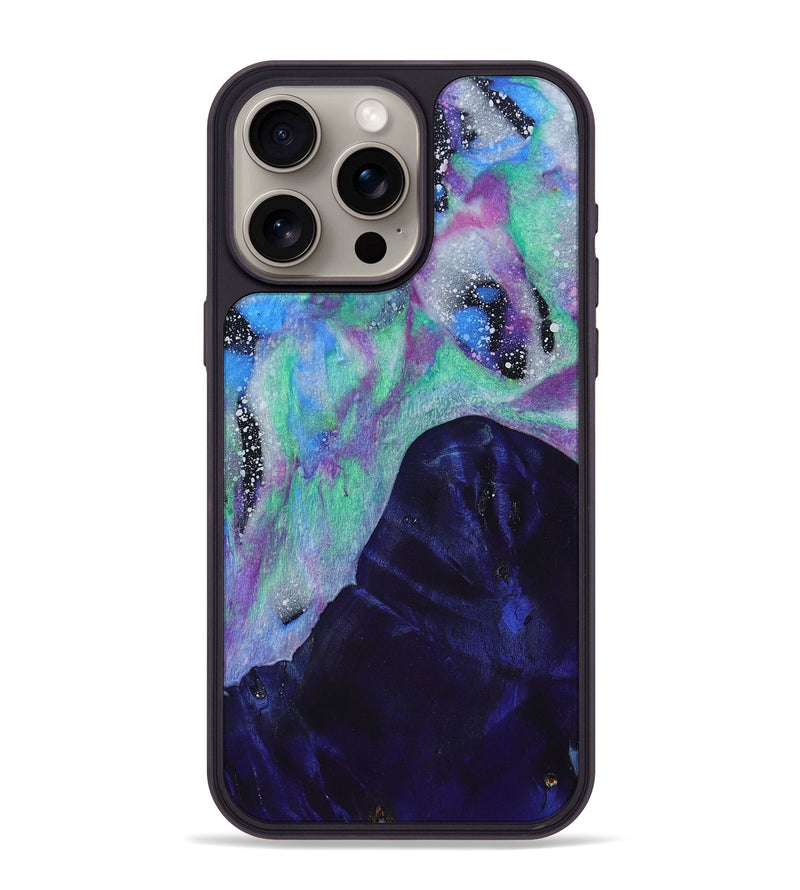iPhone 15 Pro Max Wood+Resin Phone Case - Blair (Cosmos, 694127)