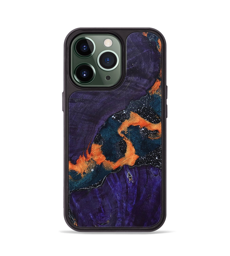 iPhone 13 Pro Wood+Resin Phone Case - Nicole (Cosmos, 694183)