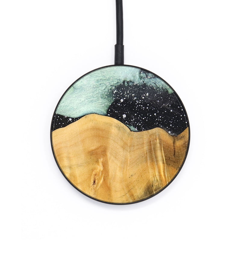 Circle Wood+Resin Wireless Charger - Susan (Cosmos, 694190)