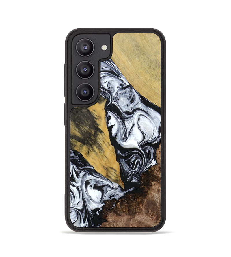 Galaxy S23 Wood+Resin Phone Case - Alaia (Mosaic, 694327)