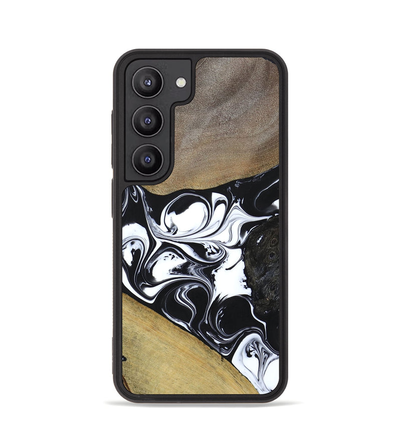 Galaxy S23 Wood+Resin Phone Case - Nellie (Mosaic, 694338)