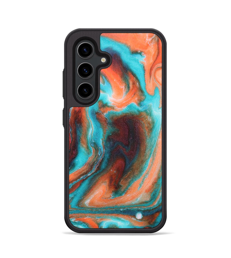 Galaxy S24 Wood+Resin Phone Case - Marshall (Watercolor, 694378)