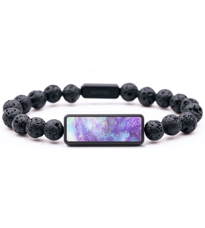 Lava Bead ResinArt Bracelet - Tania (Watercolor, 694471)