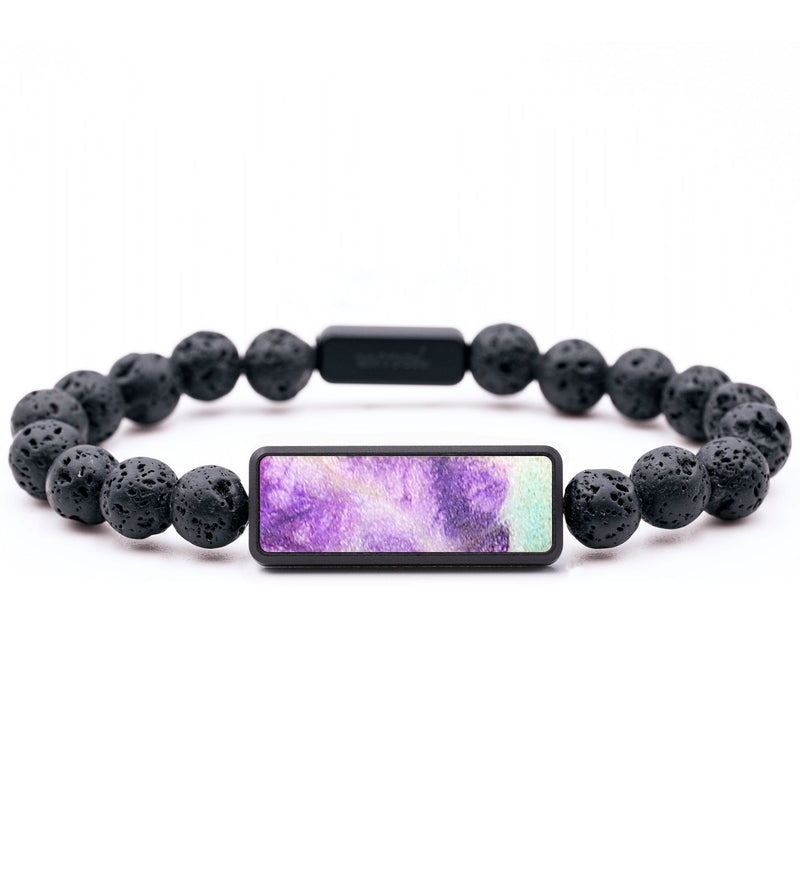 Lava Bead ResinArt Bracelet - Clint (Watercolor, 694474)