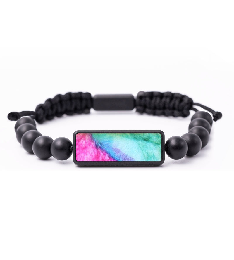Onyx Bead ResinArt Bracelet - Debbie (Watercolor, 694480)