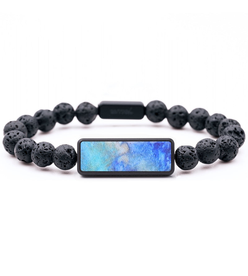 Lava Bead ResinArt Bracelet - Tierra (Watercolor, 694482)